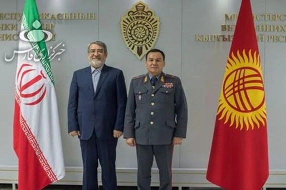 وزير الداخلية القرغيزي: التعاون مع ايران يحظى باهمية خاصة