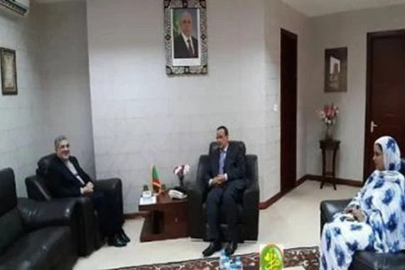 وزير خارجية موريتانيا يؤكد على تطوير العلاقات مع ايران