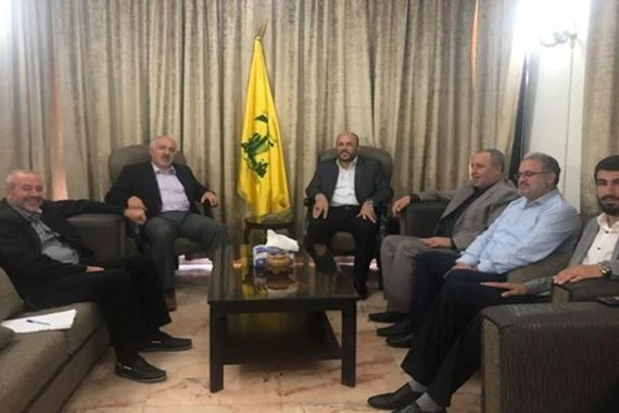وفد من حماس يلتقي مسؤولين في حزب الله