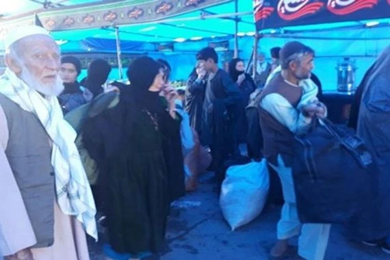 اكثر من 3 آلاف زائر افغاني دخلوا ايران عبر منفذ دوغارون