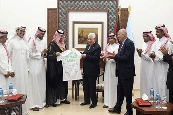وسط تنديد واستنكار .. منتخب السعودية في القدس المحتلة