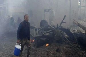 استشهاد 5 مدنيين وإصابة 15 آخرين إثر انفجار عربة مفخخة في بلدة سلوك بريف الرقة