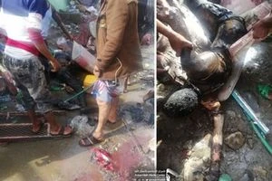 اليمن.. ارتفاع ضحايا جريمة سوق صعدة إلى 24 شهيدا