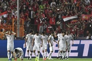 9 من 9 لمنتخب مصر