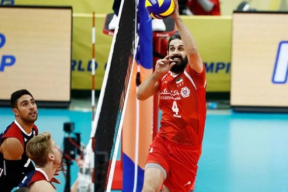 ايران تلتقي كوبا في التصفيات المؤهلة لطوكيو بكرة الطائرة