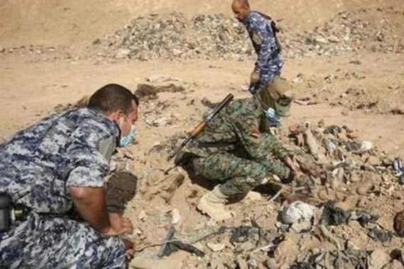مقابر جماعية.. جرائم خلفتها داعش في العراق