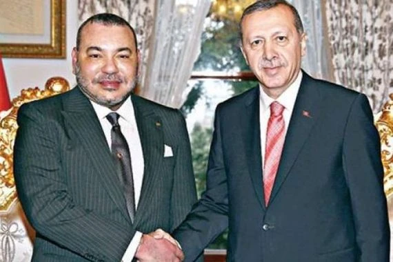 محمد السادس يدعو أردوغان لزيارة المغرب