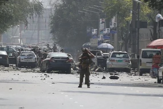 انفجارات تهز مدن كابل مع بدء انتخابات الرئاسة الافغانية