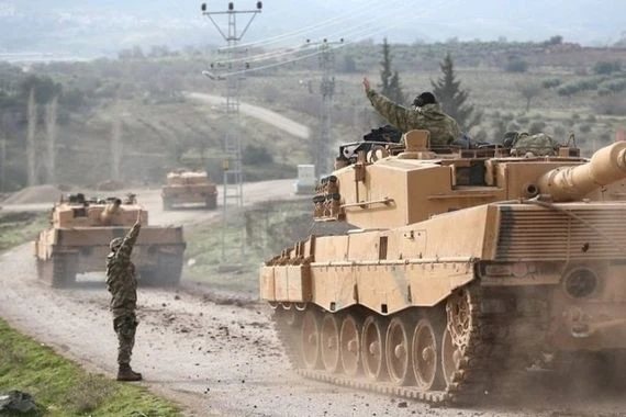 الجيش التركي يقتحم مدينة تل أبيض السورية