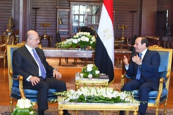 مصر والعراق يبحثان الهجوم التركي على الشمال السوري