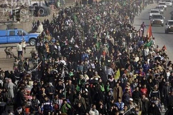 اكثر من 3 ملايين زائر ايراني توجهوا الى العراق لزيارة الاربعين