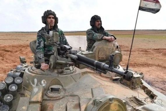 الجيش السوري يهدف الوصول الى هذه المنطقة في الرقة!
