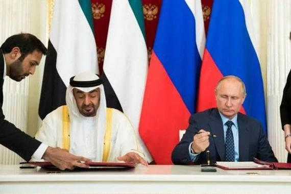 روسيا توقع مع الإمارات على 10 اتفاقيات استثمار