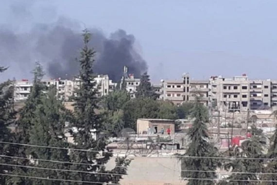 انباء عن قصف الجيش التركي أحياء مدينة القامشلي