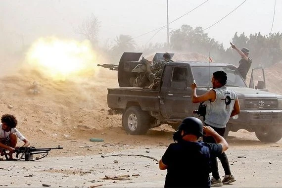 ليبيا: قوات الوفاق تسيطر على مواقع بمحور عين زارة