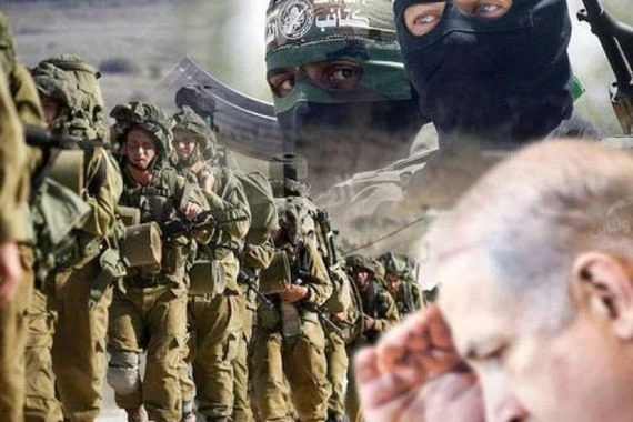 شاهد.. حماس تنشر صورة الجنود الإسرائيليين المأسورين لديها