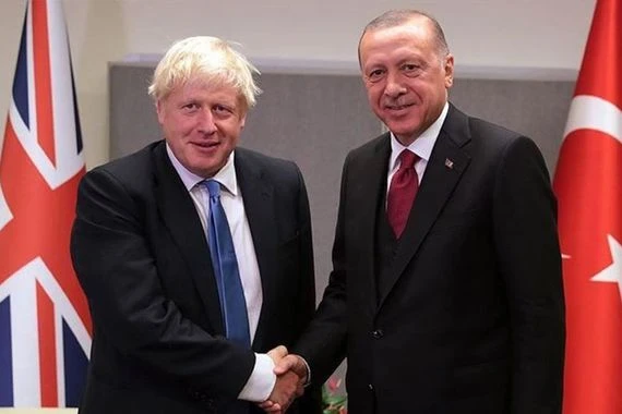 جونسون وأردوغان يناقشان مستجدات الوضع في ليبيا وسوريا