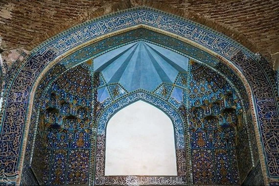 بالصور..مسجد "كبود" في تبريز