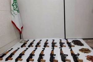 ضبط شحنة أسلحة في " جوانرود " غرب ايران