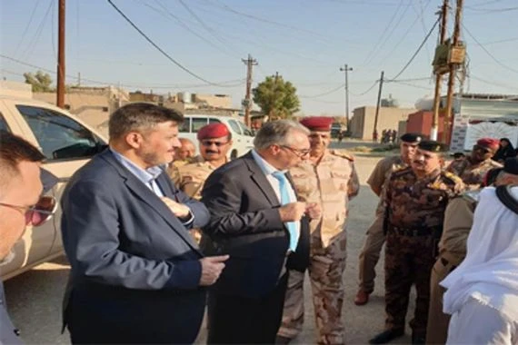 الأمانة العامة لمجلس الوزراء تطلع على الوضع المعيشي والخدمي لساكني مجمع الأمل السكني في الموصل