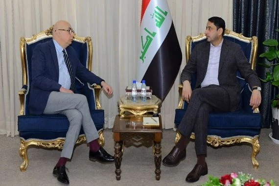 الأمين العام لمجلس الوزراء يستقبل سفير جمهورية جورجيا في بغداد