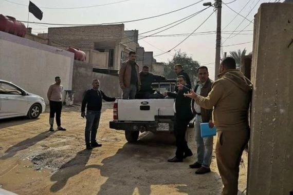 الاطاحة بلص حطم وسرق 34 سيارة في كربلاء