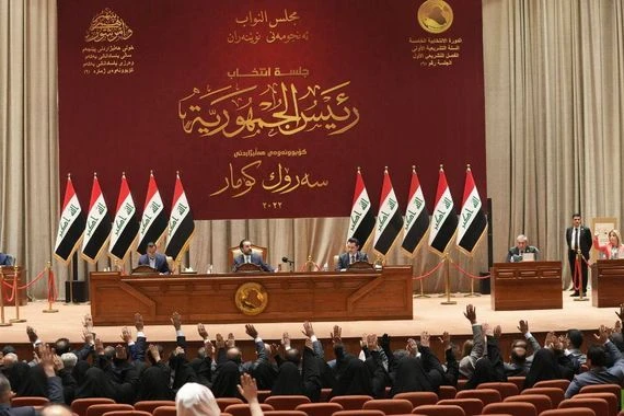 البرلمان العراقي يرفض إستقالة الحلبوسي من منصبه