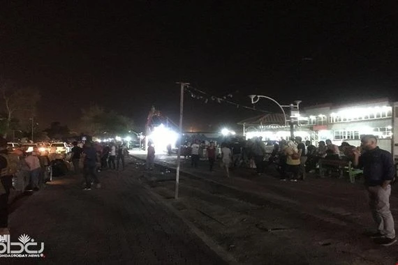 بعد إنزال العلم.. انتشار أمني مكثف لحماية قنصلية الكويت في البصرة (صور)