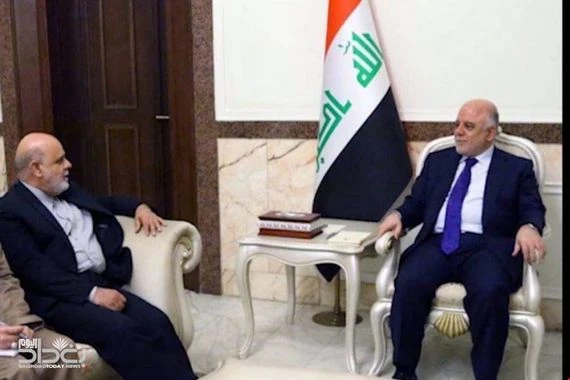 العبادي يستقبل السفير الايراني في بغداد