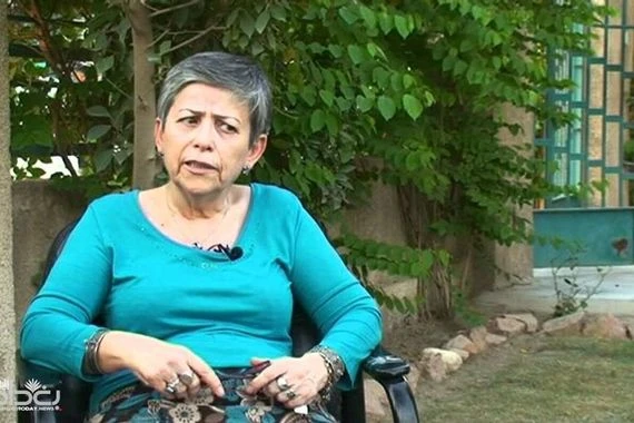 تعرض الناشطة هناء أدور لدهس بعد كلمة بذكرى سقوط الموصل القتها في ساحة التحرير