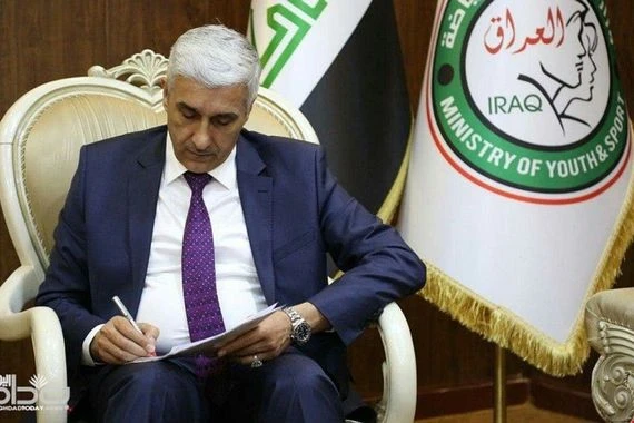غياب وزير الشباب والرياضة عن اجتماع أندية النخبة العراقية