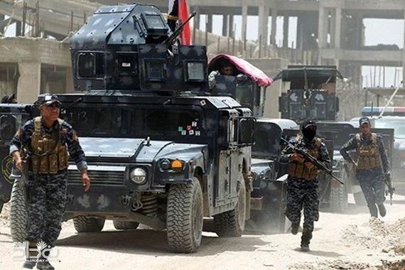 اشتباكات بين داعش والشرطة الاتحادية جنوب كركوك
