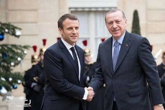 أردوغان يشرح لماكرون أهداف العملية التركية في شمال شرق سوريا