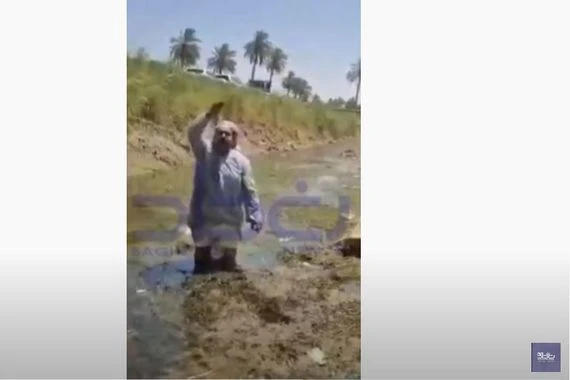 بصرخات الله أكبر.. سكنة ناحية النيل في بابل يستغيثون عطشا (فيديو)
