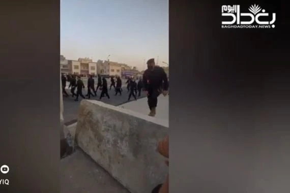 بعد توجيه الكاظمي.. انتشار أمن الحشد قرب المنطقة الخضراء
