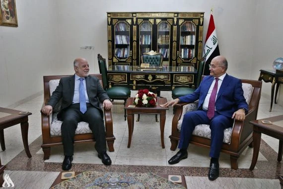 صالح والعبادي يؤكدان أهمية حماية المسار الديمقراطي