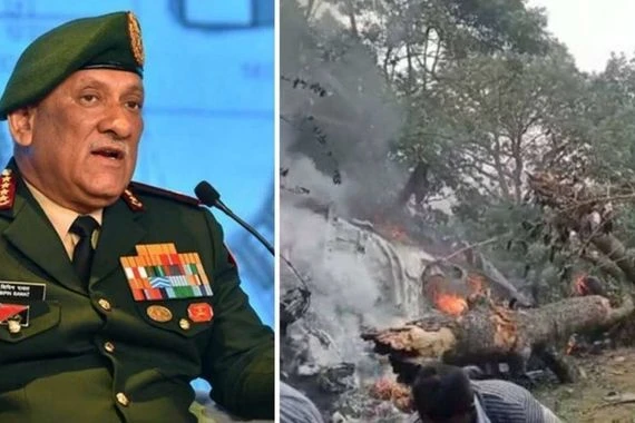 مقتل رئيس أركان الجيش الهندي بتحطم مروحية عسكرية