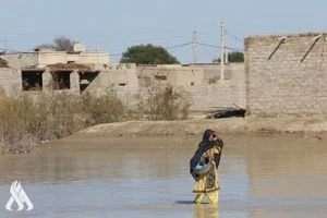 إخلاء 5 قرى جنوب إيران بسبب الفيضانات