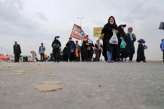 الحشد يعلن مشاركة خمسة آلاف مقاتل لتأمين زيارة الاربعين من محافظة الديوانية الى كربلاء