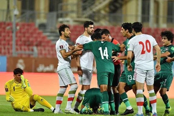 المنتخب الوطني يرتدي الزي الاخضر في مواجهة إيران