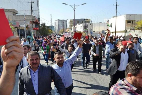 بدء حراك شعبي في مدن كردستانية للتنديد بفساد حكومة اربيل