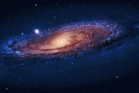 اكتشاف مجرة ضخمة تبعد 25 مليون سنة ضوئية
