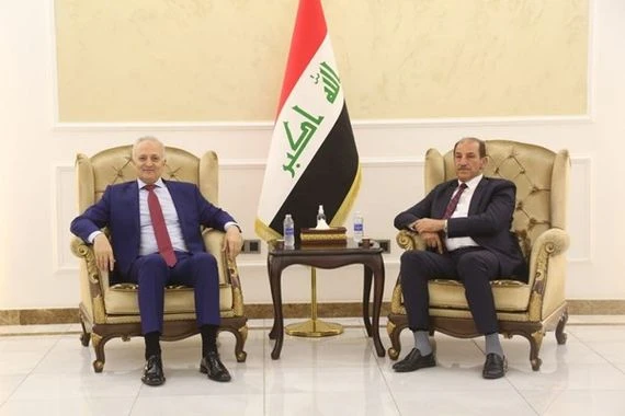 وزير النقل السوري يصل بغداد للمشاركة في مؤتمر طريق التنمية