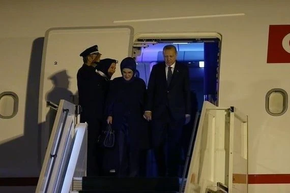 أردوغان يصل إلى السعودية في زيارة رسمية