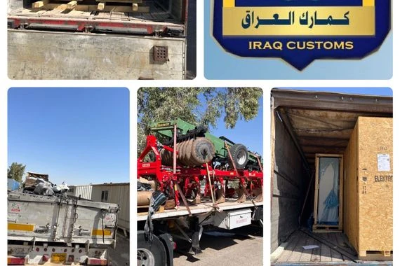 ضبط 31 شاحنة مخالفة عند مداخل العاصمة بغداد