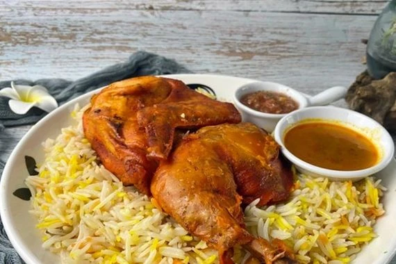 مندي الدجاج بالفرن