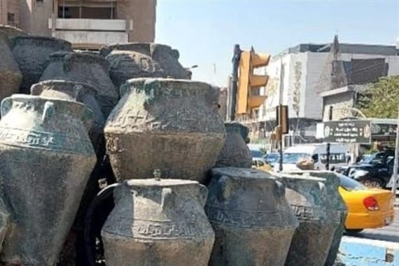 أمانة بغداد تصدر توضيحاً يخص "أنابيب كهرمانة" (صور)