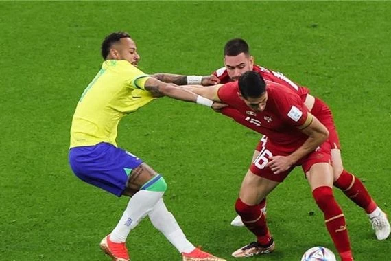 البرازيل تتجاوز صربيا في مونديال قطر