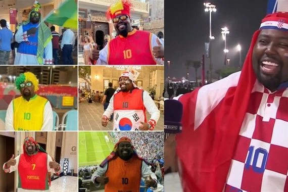 كلما شجع منتخبا بالمونديال يخسر.. المشجع "المنحوس" يضيف ضحية جديدة لقائمته