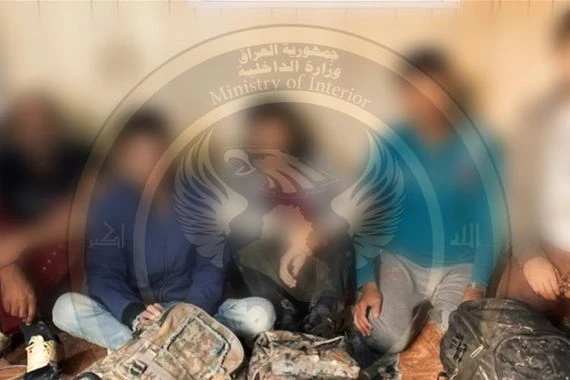 البصرة.. القبض على خمسة متهمين حاولوا التسلل داخل الاراضي العراقية